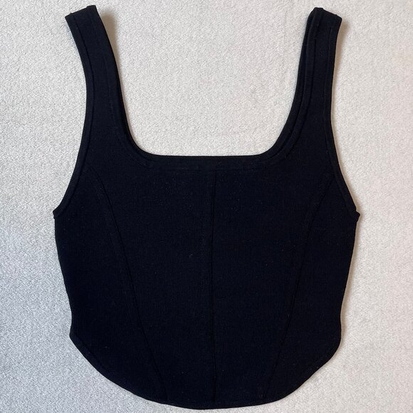Sculpt Knit Bustier Tank - Picture 1 of 9